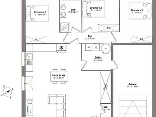 Achat maisons Le Pradal 4 pièces