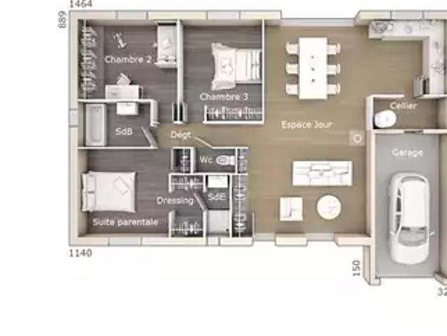 Achat maisons Le Triadou 4 pièces