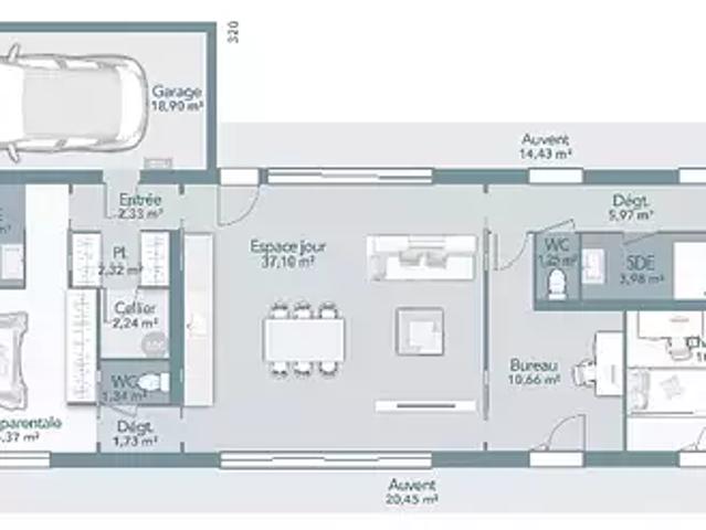 Achat maisons Le Triadou 5 pièces