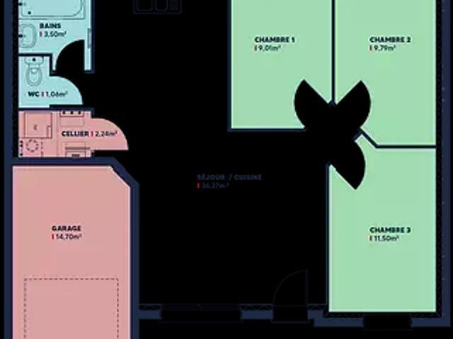 Achat maisons Ligugé 4 pièces