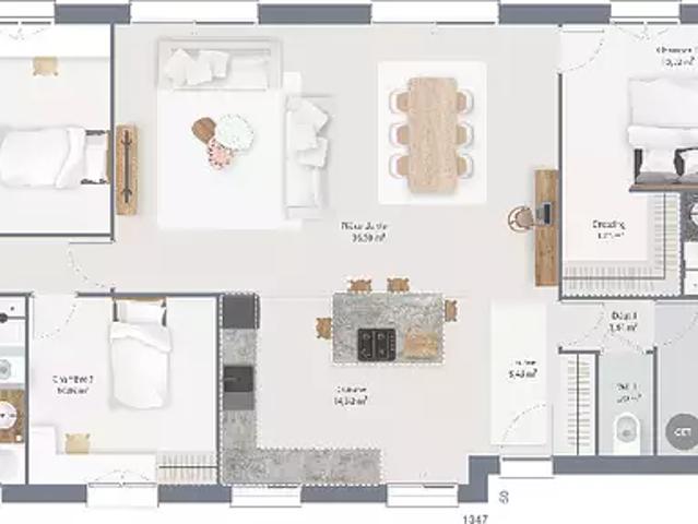 Achat maisons Pamfou 6 pièces