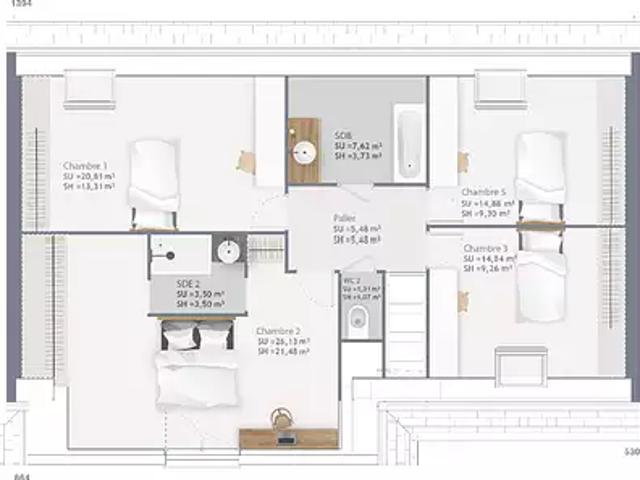 Achat maisons Perthes 7 pièces