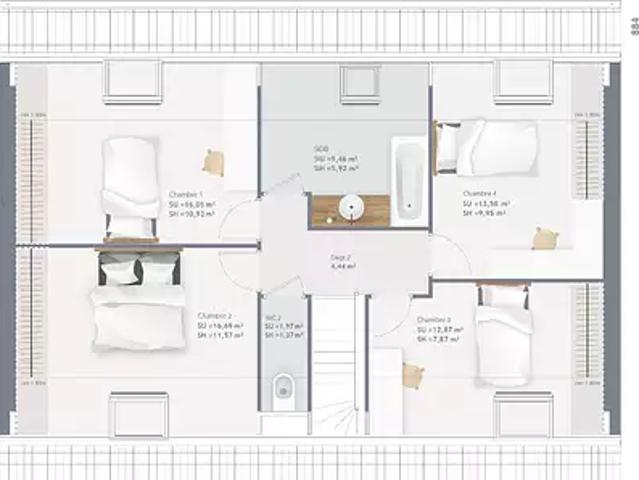 Achat maisons Perthes 6 pièces