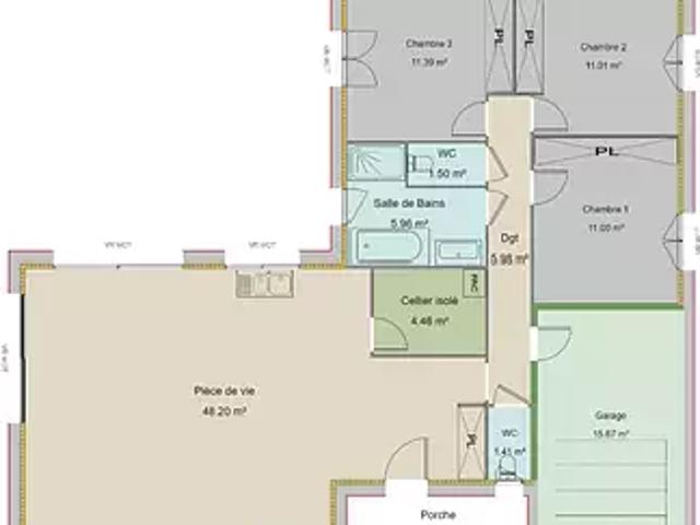 Achat maisons Plaisance du Touch 4 pièces