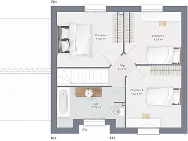 Achat maisons Poincy 5 pièces