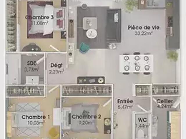 Achat maisons Pont de Barret 4 pièces