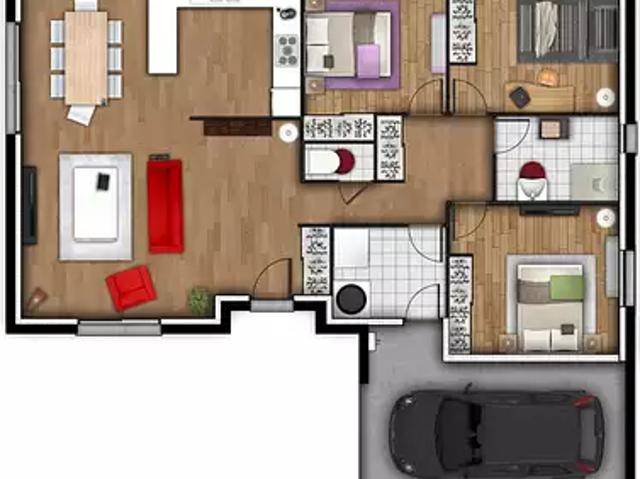 Achat maisons Port Mort 4 pièces