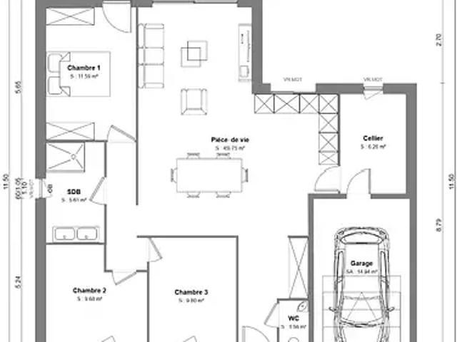 Achat maisons Rumilly en Cambrésis 5 pièces