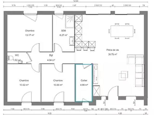 Achat maisons Raillencourt Sainte Olle 5 pièces