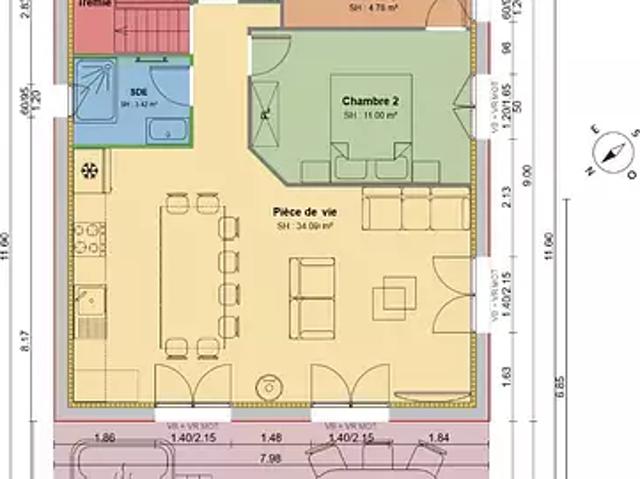 Achat maisons Risoul 4 pièces
