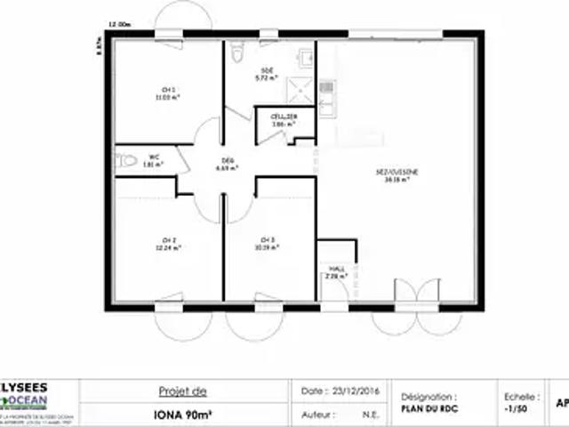 Achat maisons Saint Augustin 3 pièces