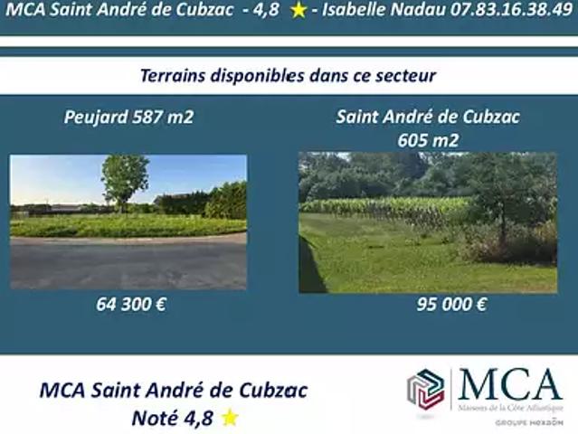 Achat maisons Saint André de Cubzac 4 pièces