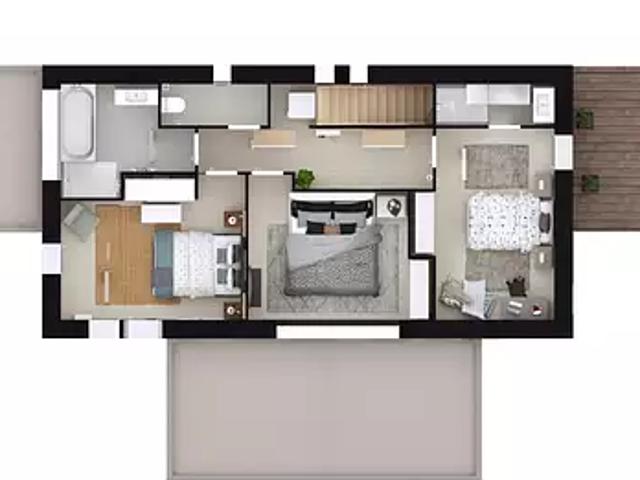 Achat maisons Saint André d'Hébertot 1 pièce