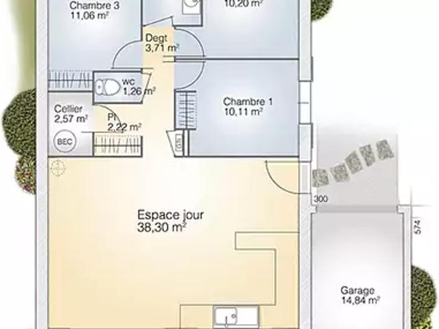 Achat maisons Saint Clément de Rivière 6 pièces