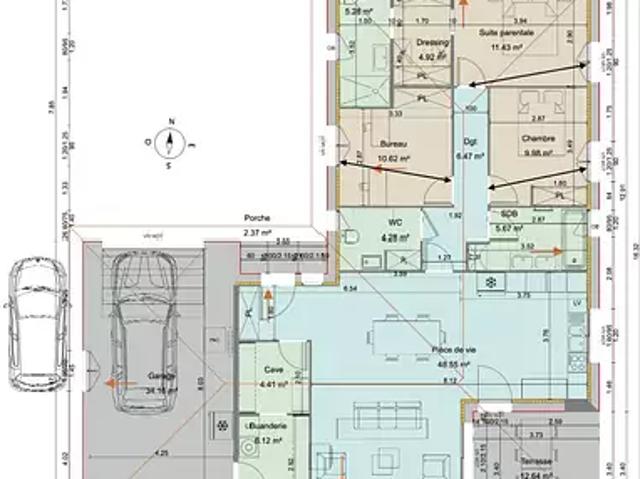 Achat maisons Saint Denis lès Bourg 4 pièces