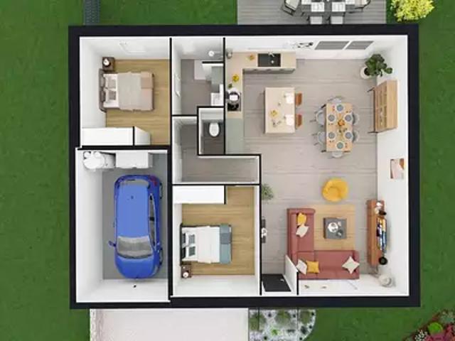 Achat maisons Saint Etienne du Bois 2 pièces