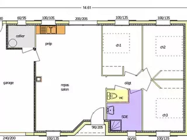 Achat maisons Saint Etienne du Bois 3 pièces