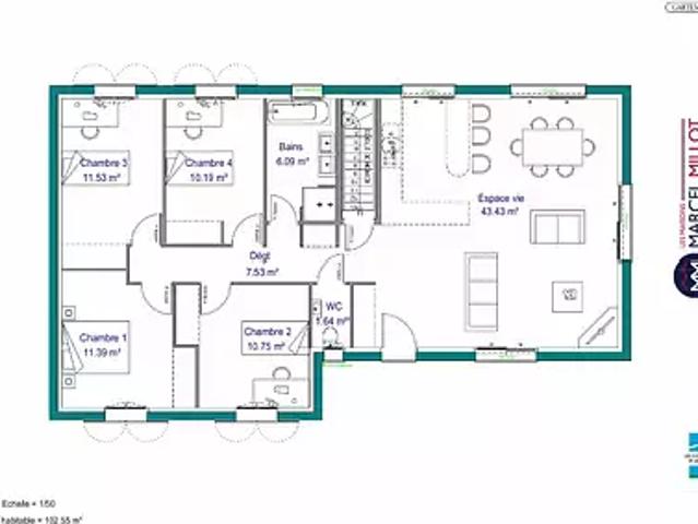 Achat maisons Saint Hilaire Bonneval 6 pièces