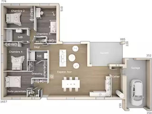 Achat maisons Saint Jean de Cuculles 5 pièces