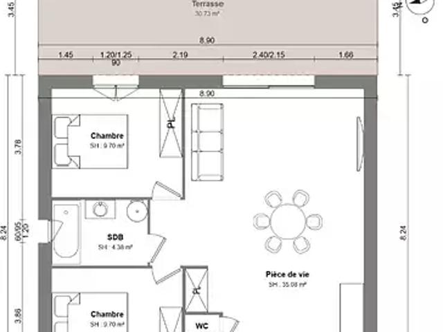 Achat maisons Salernes 3 pièces