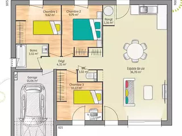 Achat maisons Sargé lès le Mans 4 pièces