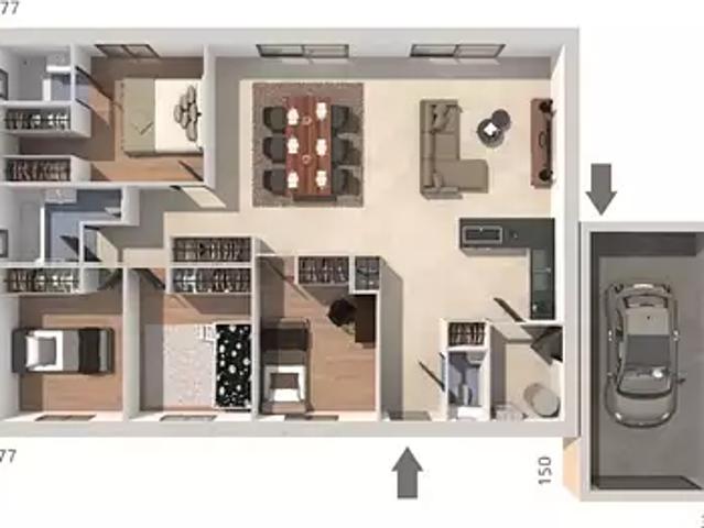 Achat maisons Saussines 5 pièces