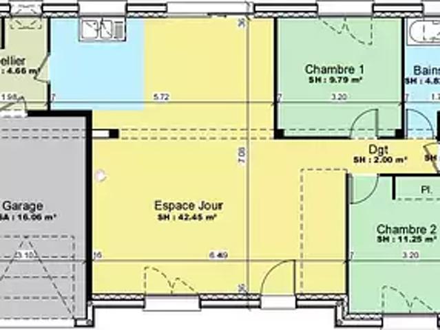 Achat maisons Teloché 4 pièces