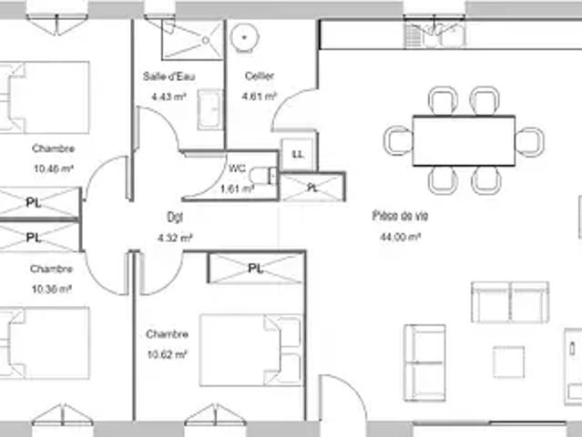 Achat maisons Tostat 4 pièces