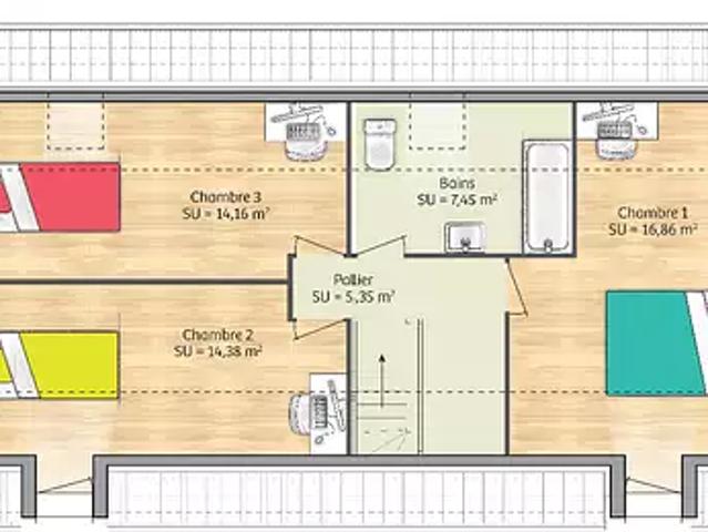 Achat maisons Vaucourtois 5 pièces