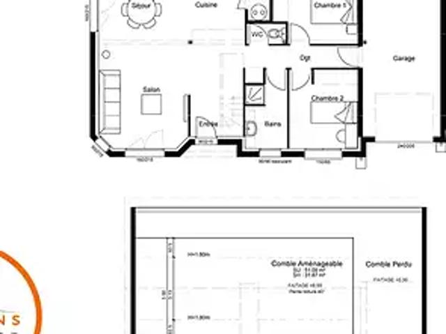 Achat maisons Vecoux 5 pièces