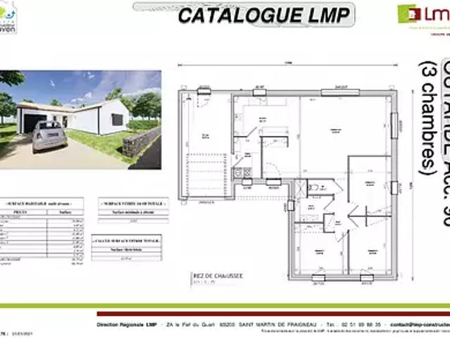 Achat maisons Venansault 4 pièces