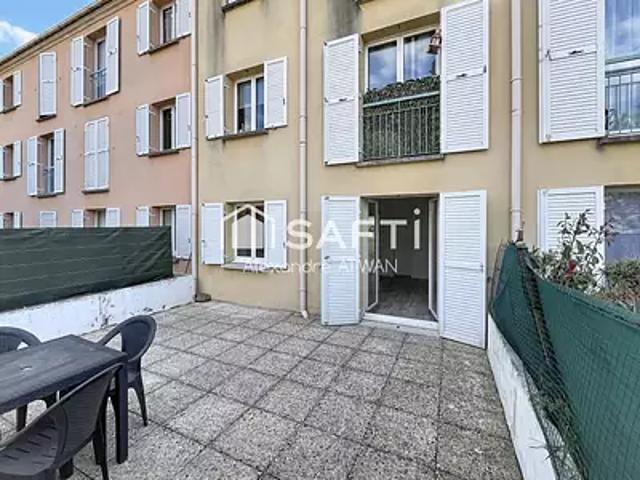 Achères 78260 Achat / Vente appartement 2 pièces t2 terrasse parking