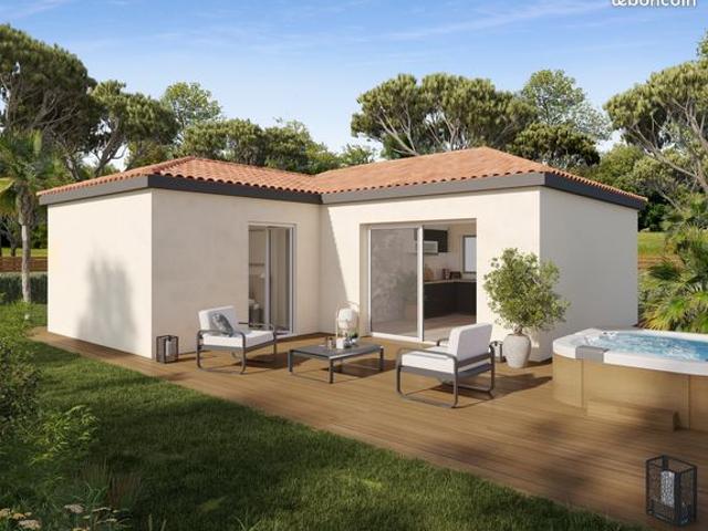 Achetez votre maison neuve de 50 m² avec jardin sur terrain viabilisé de 540 m² à Salindres