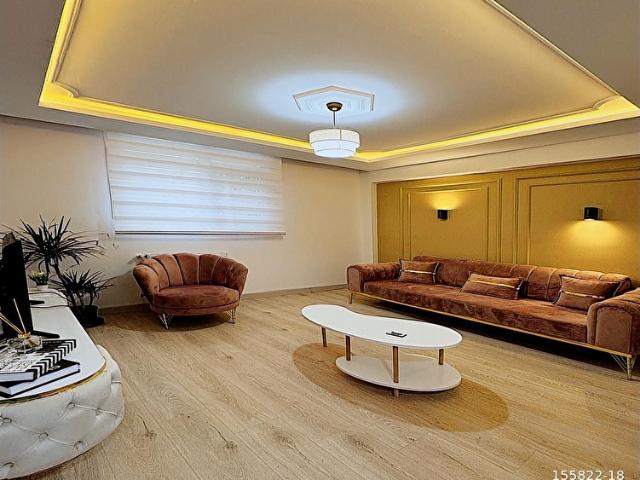 ACİL SATILIK MERKEZİ KONUMDA EMSALSİZ EŞYALI 2+1 BAHÇEKAT DAİRE