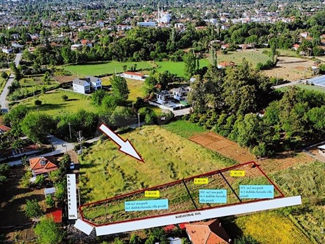 ACİL SATILIK FİYAT DÜŞTÜ 530 m2 Proje Ruhsatlı Arsa Satılık