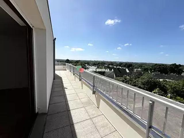 Acigné 35690 Achat / Vente appartement 3 pièces t3 au dernier étage terrasse