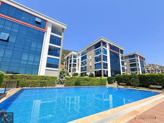 Aclass'dan Ege Mah'de güvenlik otopark acık/kapalı havuz fitness doğalgazlı lüx Kiralık Çatı Dublex