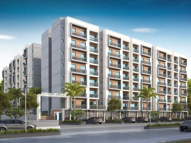 Aangan Sky View Phase 1,Waghodia Road 1 BHK Apartment For Sale Vadodara
