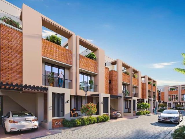 Aarana Lifestyle Phase 1,New Waghodia Road 4 BHK Villa For Sale Vadodara
