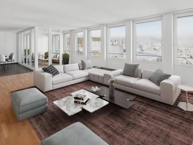 Above the rooftops of Liestal, incl. 1st net rent free of charge
