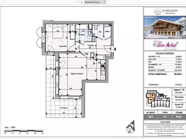 Abondance 74360 Achat / Vente appartement 2 pièces t2