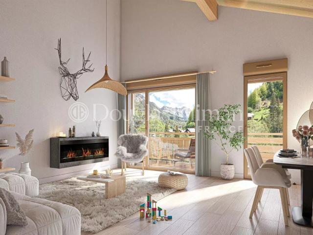 Abondance Appartement d'1 chambre skis aux pieds à Abondan. 46m² Abondance