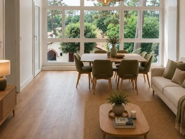 ABATILLES APPARTEMENT RENOVE AVEC VUE DOMINANTE SUR LES PINS
