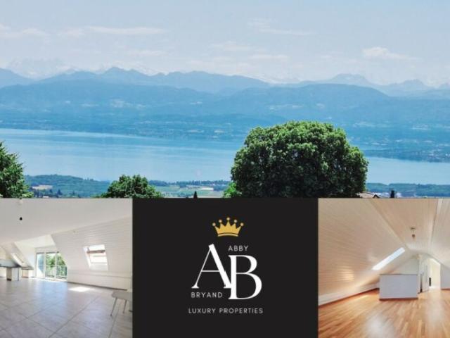 Abby bryand immobilier présente en exclusivité: Duplex Blue Lake /Arzier