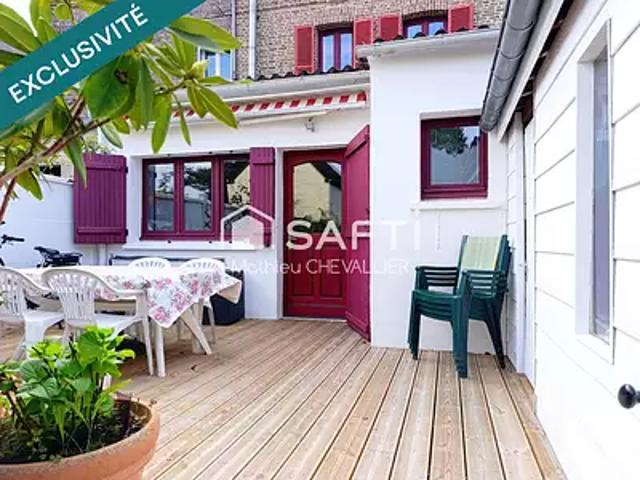 Abbeville 80100 Achat / Vente maison 5 pièces t5 parking