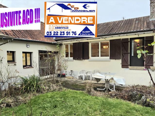 ABBEVILLE EXCLUSIVITE ACD FAITES UNE OFFRE ! Maison
