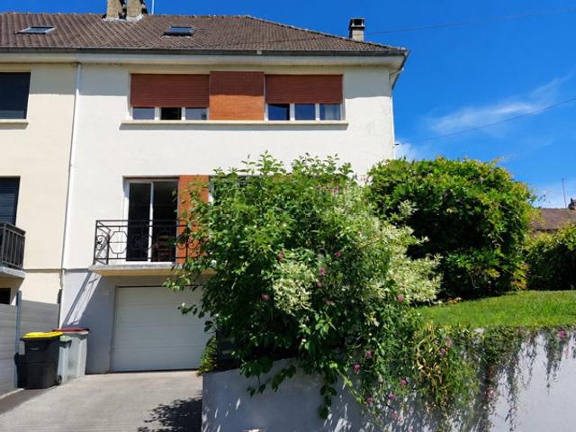 ABBEVILLE MAISON BON ETAT 3 CHAMBRES SOUS SOL JARDIN