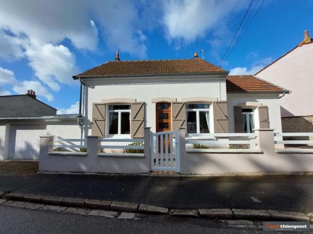 ABBEVILLE MAISON 3 CHAMBRES GARAGE ET JARDIN