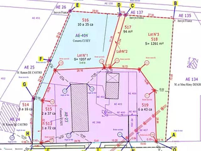 Abergement la Ronce 39500 Achat / Vente terrain