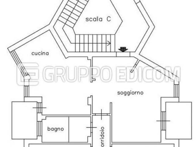 Abitazione di tipo popolare di 101 mq in vendita a Catanzaro Rif. 4540342